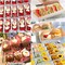 50 Pieces Kraft Bakery Boxes, Cookie Boxes, Small Treat Boxes for Pastry, Sandwich, Cupcakes, Strawberries, Dessert To Go Containers